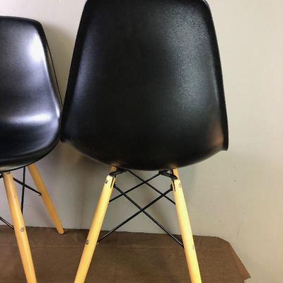 Lot # 50 Eames Style Eiffel Tower Side Chairs 