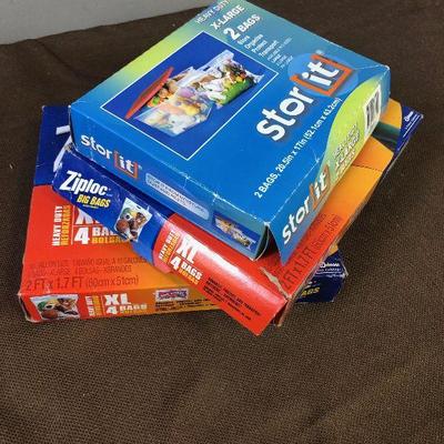 Lot # 51 3 Boxes of Large Storage Bags 