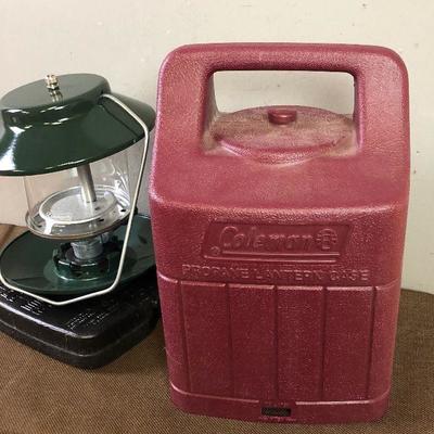 Lot # 55 Brand new Coleman Lantern w/hardcase