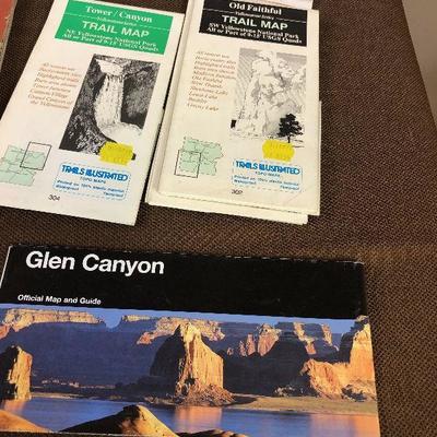 Lot # 76 Lot of Trail and Travel Maps 