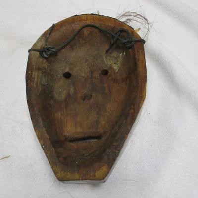 Lot 15 - Native American Wood Carved Ceremonial Mask 12