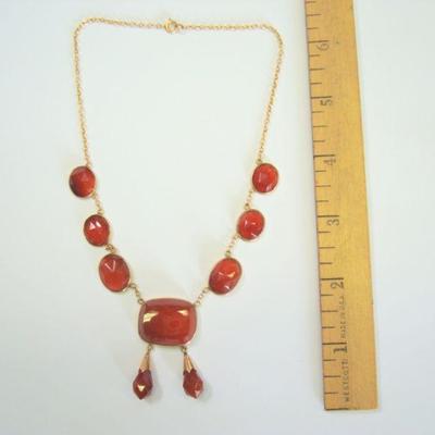 Lot 2073 - 10 kt 18.1 Grams Necklace