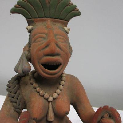 Lot 63 - Native American Clay Figure