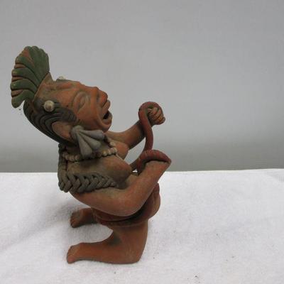 Lot 63 - Native American Clay Figure