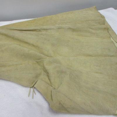 Lot 72 - Native American Hide Textile Skirt 