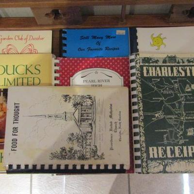 Nice Collection of Cook Books on Both Shelves (See all Pictures)