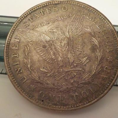 1921 Morgan Silver dollar.