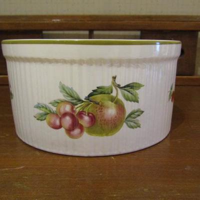 English Wedgewood Fruit Spays Oven to Table Cook Ware