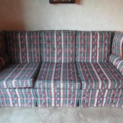 Upholstered Standard 3 Cushion Couch 76