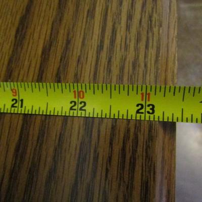 Office Desk and Hutch with Side Table (Filing Cabinet Not Included) 