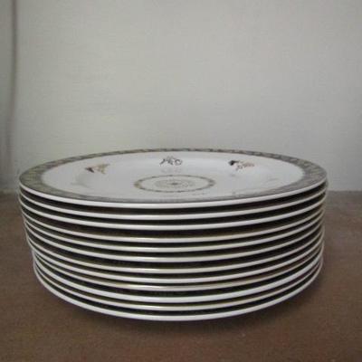 One Dozen Serving Plate 'Consort' Ducal English Crown Ware