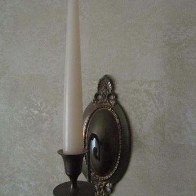 Set of Metal Crafted Decorative Wall Sconce Candle Holders 9