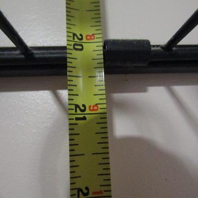 Large Decorative Wrought Iron Wall Planter Shelf 30"x20"x9"