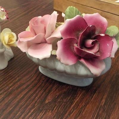 3 Bone china floral designs/Royal Adderley 