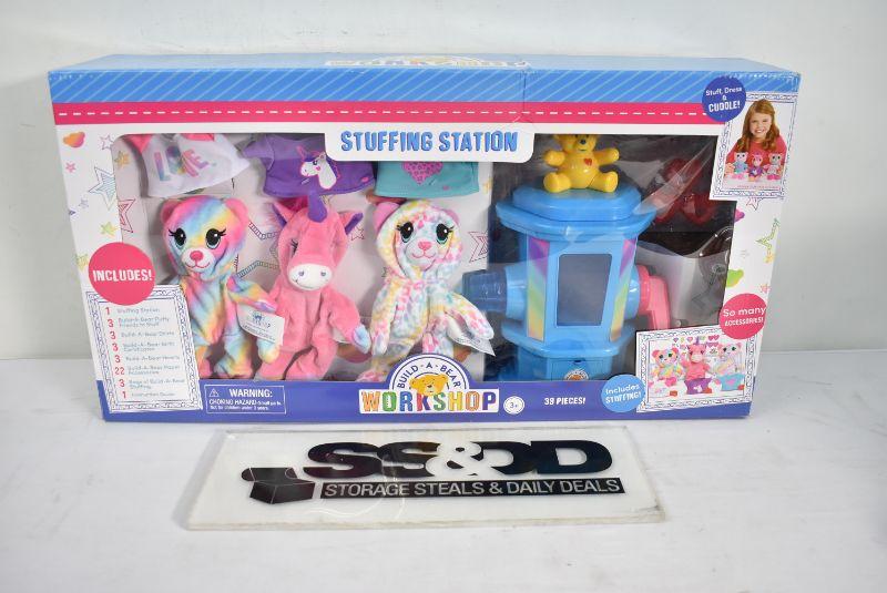 Build A Bear Workshop Stuffing Station with Plush. Damaged Box. Otherwise New EstateSales