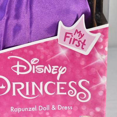 Disney Princess Rapunzel Toddler Doll & Dress, Child Sz 4-6x, $40 Retail - New