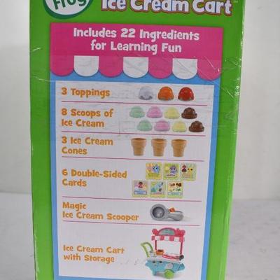 LeapFrog Scoop and Learn Ice Cream Cart, $40 Retail - New