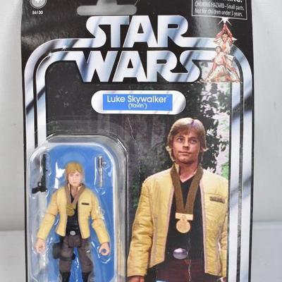 2 pc Star Wars: Sith Trooper Toy & Vintage Luke Skywalker Action Figure - New