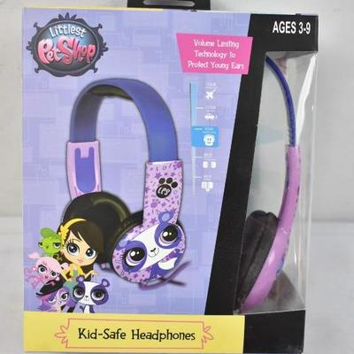 Littlest Pet Shop Kid Safe Adjustable Headphones