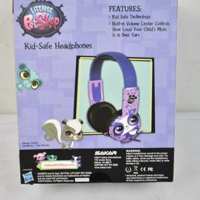 Littlest Pet Shop Kid Safe Adjustable Headphones