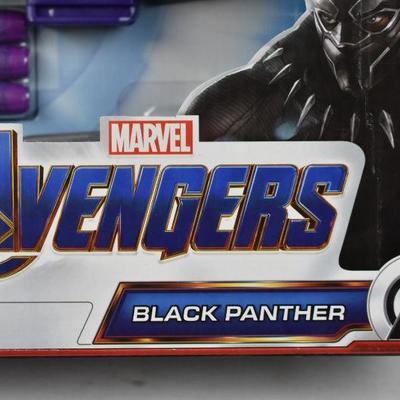 Marvel Avengers Endgame: Nerf Assembler Black Panther Blaster, $25 Retail - New