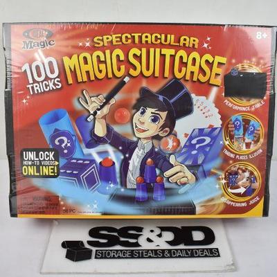 Ideal Magic Spectacular Magic Suitcase, $20 Retail - New