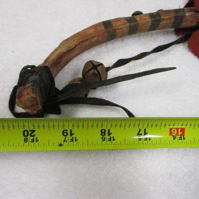 Lot 80 - Native American Buffalo Rib Ceremonial Dancing Stick 20