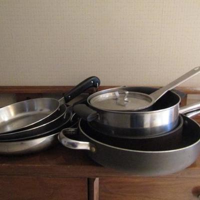 Entire Collection of Pots, Pans, and Skillets