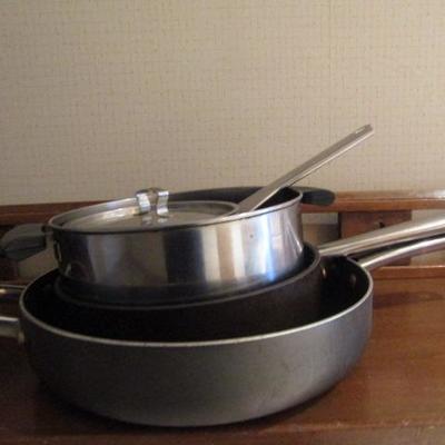 Entire Collection of Pots, Pans, and Skillets