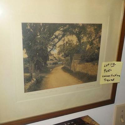Wallace Nutting Photo.(SIGNED)