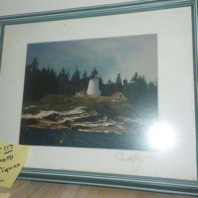 Maine Light house photo.