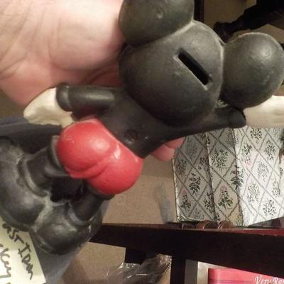 Mickey Mouse Cast iron door stop.