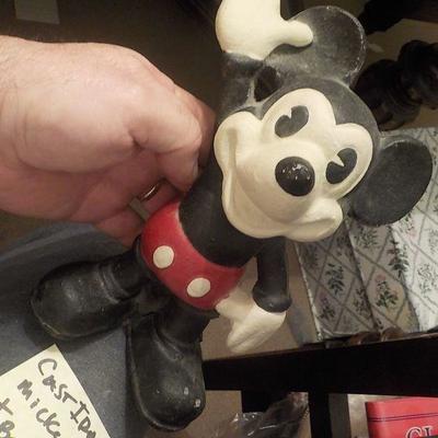 Mickey Mouse Cast iron door stop.