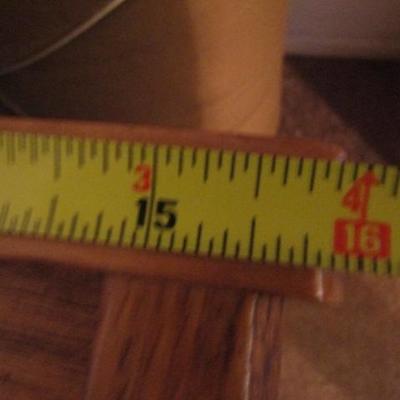 Two Drawer Solid Wood Filing Cabinet with Key