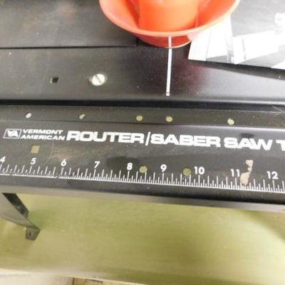Vermount American Router/Saber Saw Table