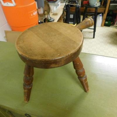 Authentic Furniture Products Japanese Made Wood Milking Stool