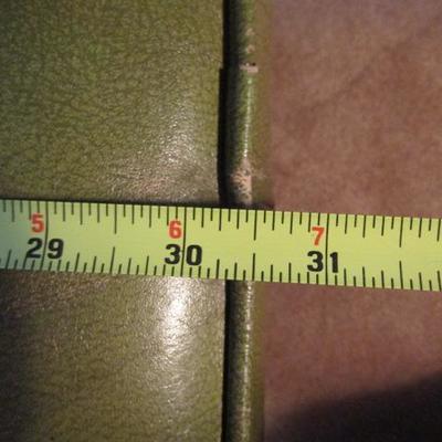 Vintage Leathercraft Chair and Ottoman Oversized