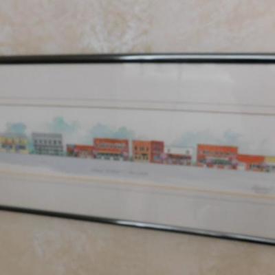 Numbered Print 36/250 'Main Street, Saluda' by Koerner