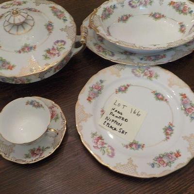 Stunning 8 Place china set from NIPPON.