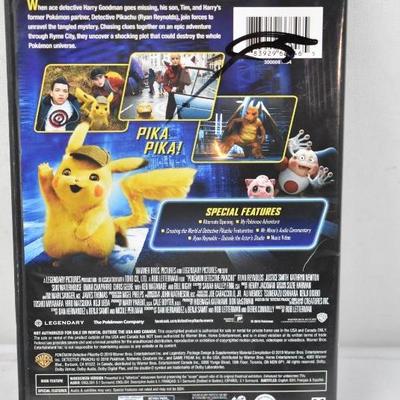 Pokemon Detective Pikachu (DVD) Open