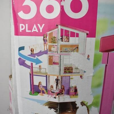 Barbie DreamHouse. Used, Some Small Issues and Cracks, $154 Retail