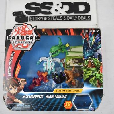 Bakugan Battle Arena, Game Board for Collectibles. Open Box, Appears Complete