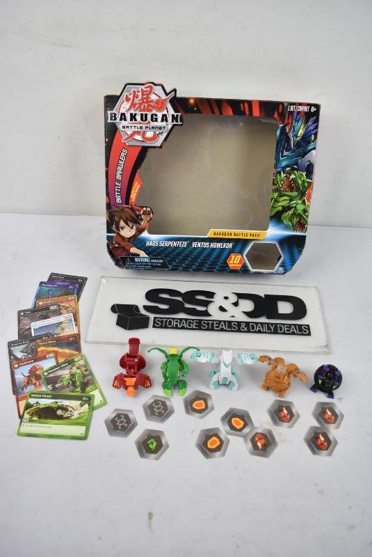 Bakugan Battle Arena, Game Board for Collectibles. Open Box