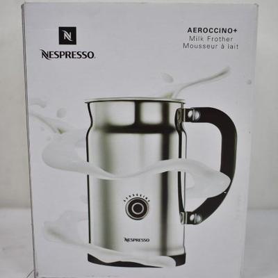 Nespresso Aeroccino Milk Frother. Needs Lid