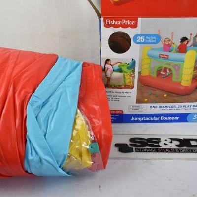 Fisher-Price Jumptacular Bounce House. Open, Untested. Looks Unused. Guaranteed