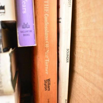 Box of 19 Fiction Books: Black Tie Only -to- Rhett Butler's People