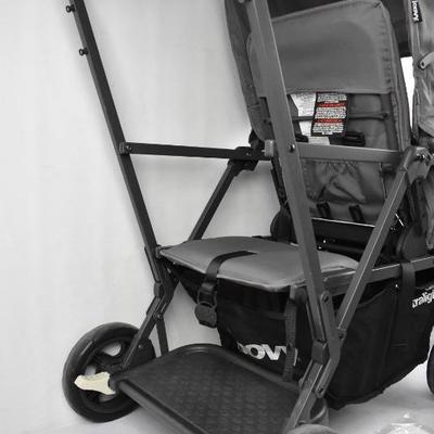 Joovy Caboose Ultralight Graphite Stroller Sit & Stand. Floor Model, $200 Retail
