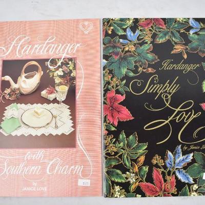 14 Hardanger Nordic Embroidery Booklets