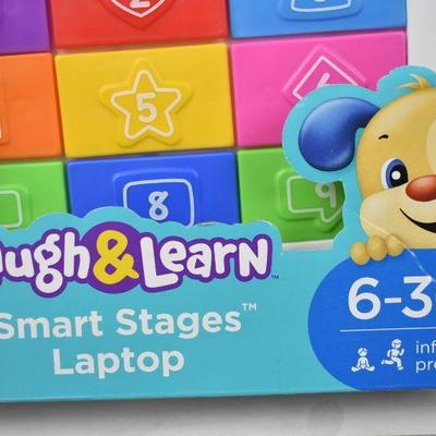 Fisher-Price Laugh & Learn Smart Stages Laptop, $25 Retail - New