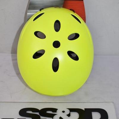 Razor V17 Multi-Sport Youth Helmet, Neon Yellow, $17 Retail - New